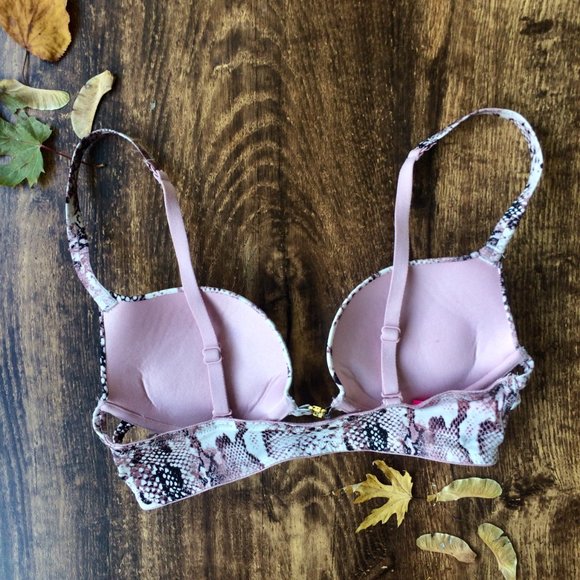 La Senza Pink Snakeskin "Beyond Sexy" Bra - Picture 2 of 6